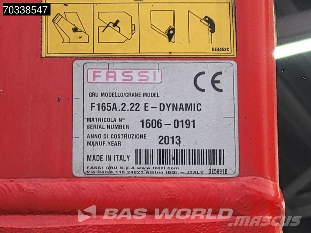 MAN TGS 35.360 8X2 FASSI F165A.2.22 E DYNAMIC Crane Hy Oprijwagen
