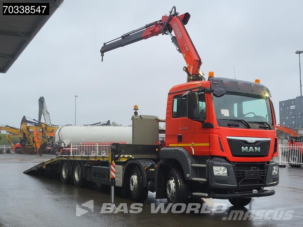 MAN TGS 35.360 8X2 FASSI F165A.2.22 E DYNAMIC Crane Hy Oprijwagen