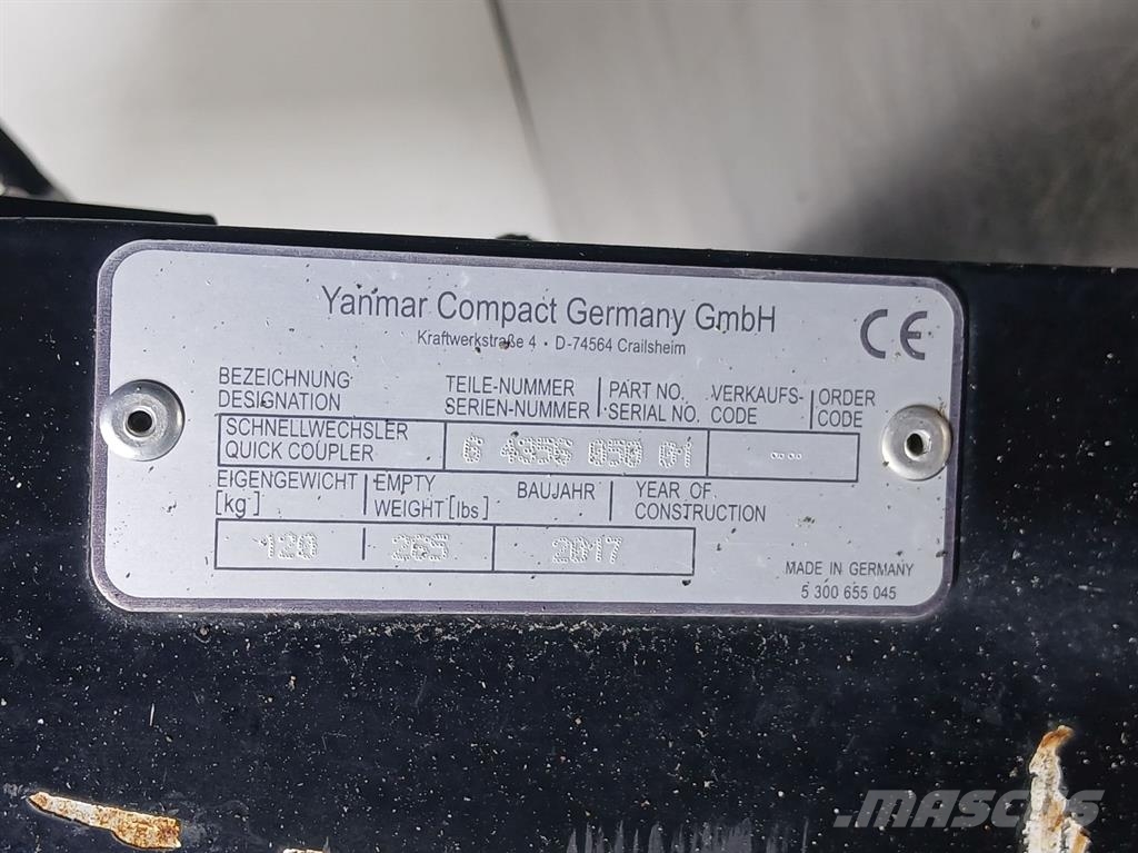 Terex TL70 - Quick coupler/Schnellwechsler/Snelwissel Brze spojke