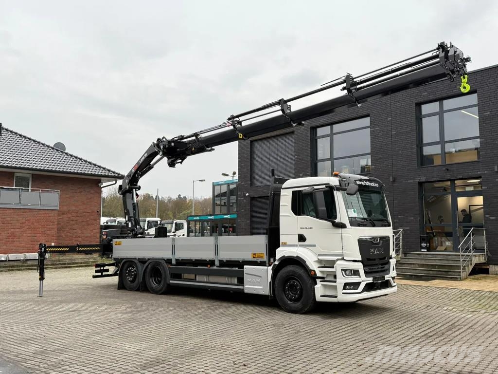 MAN TGS 26.480 MAN TGS 26.480 6x2 Hiab 302-5 All-Terrain-Krane