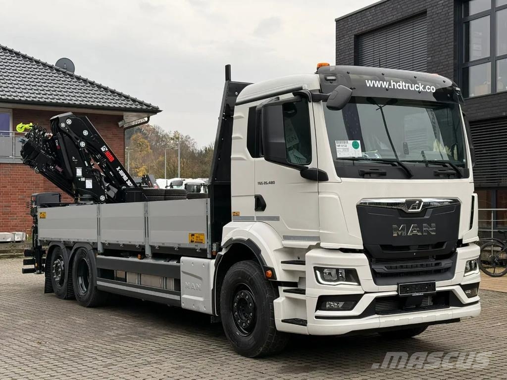 MAN TGS 26.480 MAN TGS 26.480 6x2 Hiab 302-5 All-Terrain-Krane