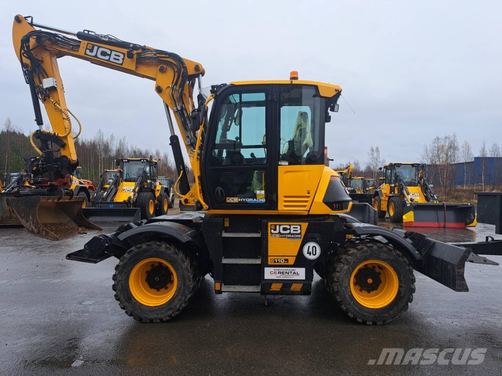 JCB 110 W Hydradig / Rototilt / Maansiirtokärry / Excavadoras de ruedas