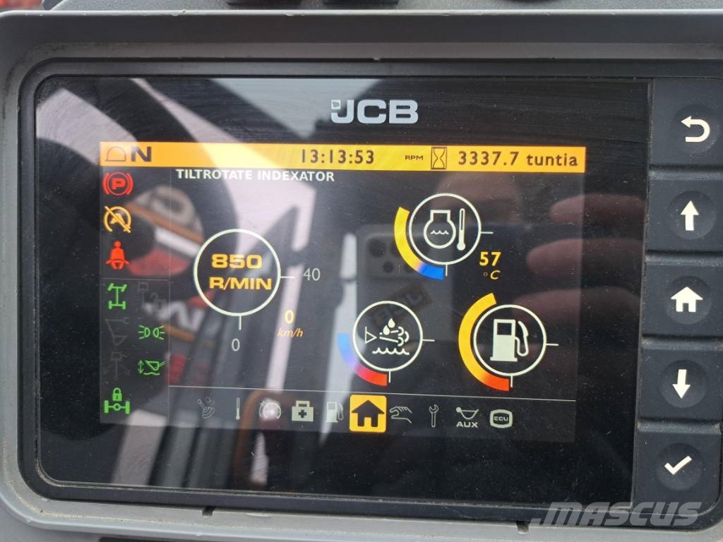 JCB 110 W Hydradig / Rototilt / Maansiirtokärry / Excavadoras de ruedas