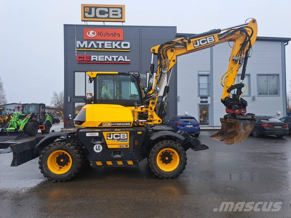 JCB 110 W Hydradig / Rototilt / Maansiirtokärry / Excavadoras de ruedas