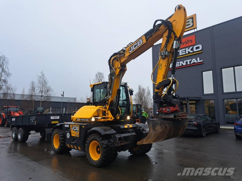 JCB 110 W Hydradig / Rototilt / Maansiirtokärry / Excavadoras de ruedas