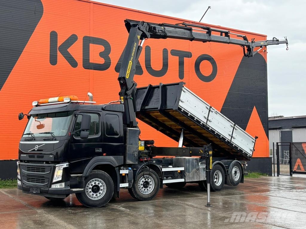 Volvo FM 460 8x2*6 PK 26002 + JIB / BOX L=5556 mm Truck mounted cranes
