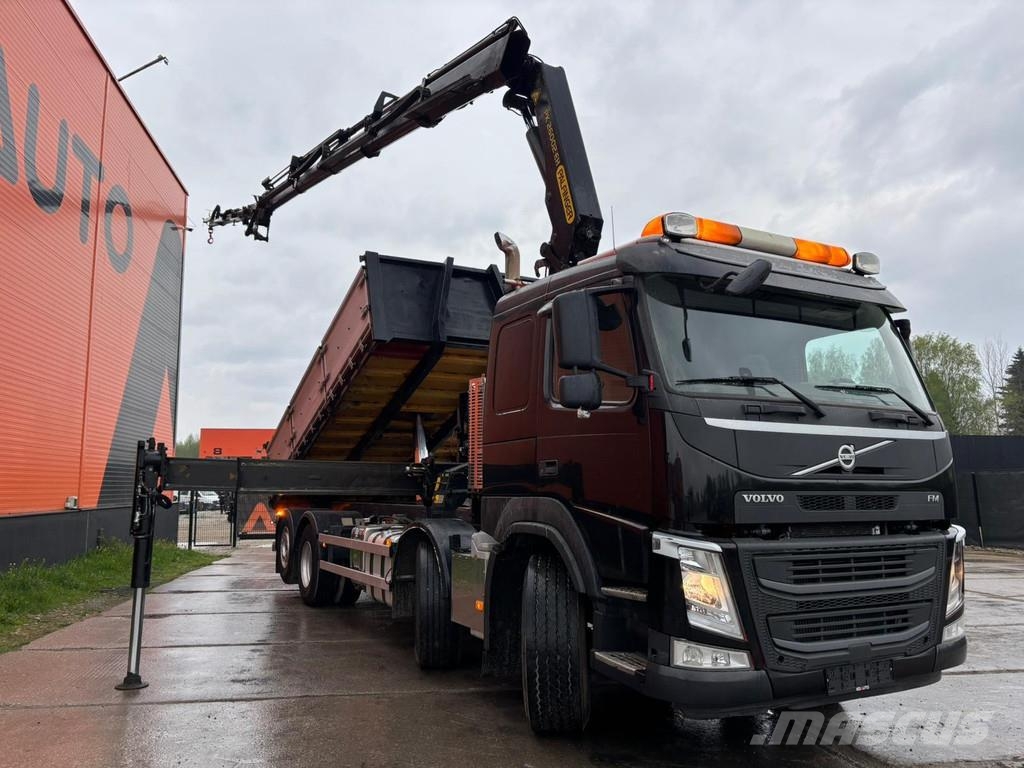 Volvo FM 460 8x2*6 PK 26002 + JIB / BOX L=5556 mm Truck mounted cranes