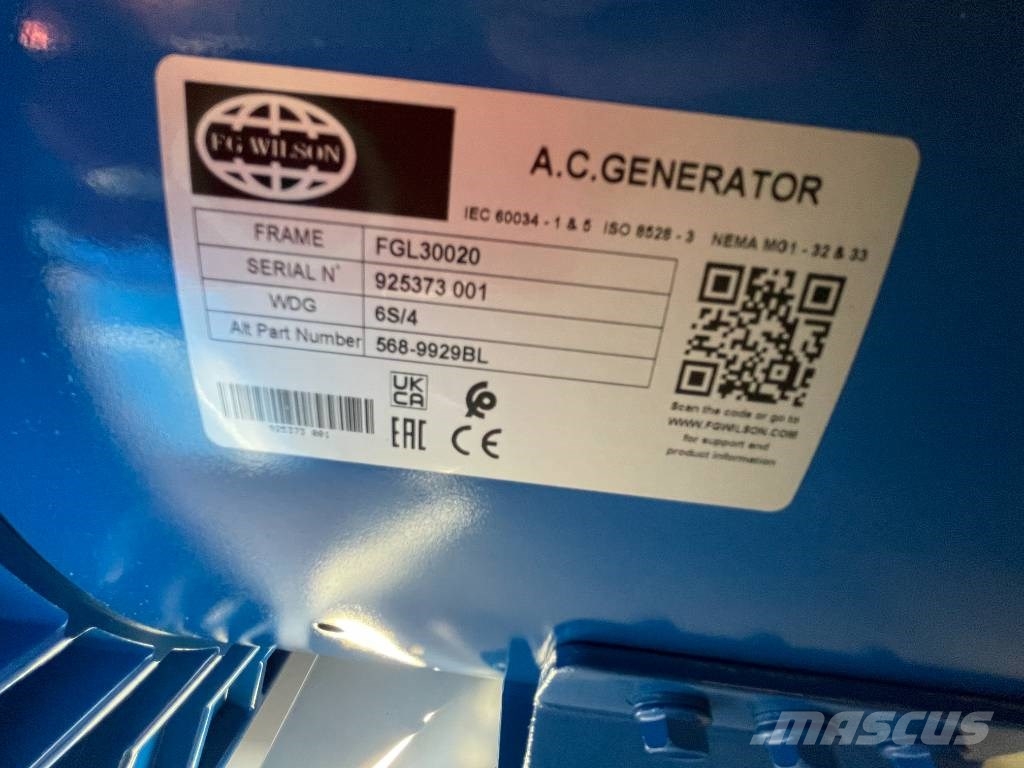 FG Wilson P88-3 - 88 kVA Genset - DPX-16007 Diesel Generatorer