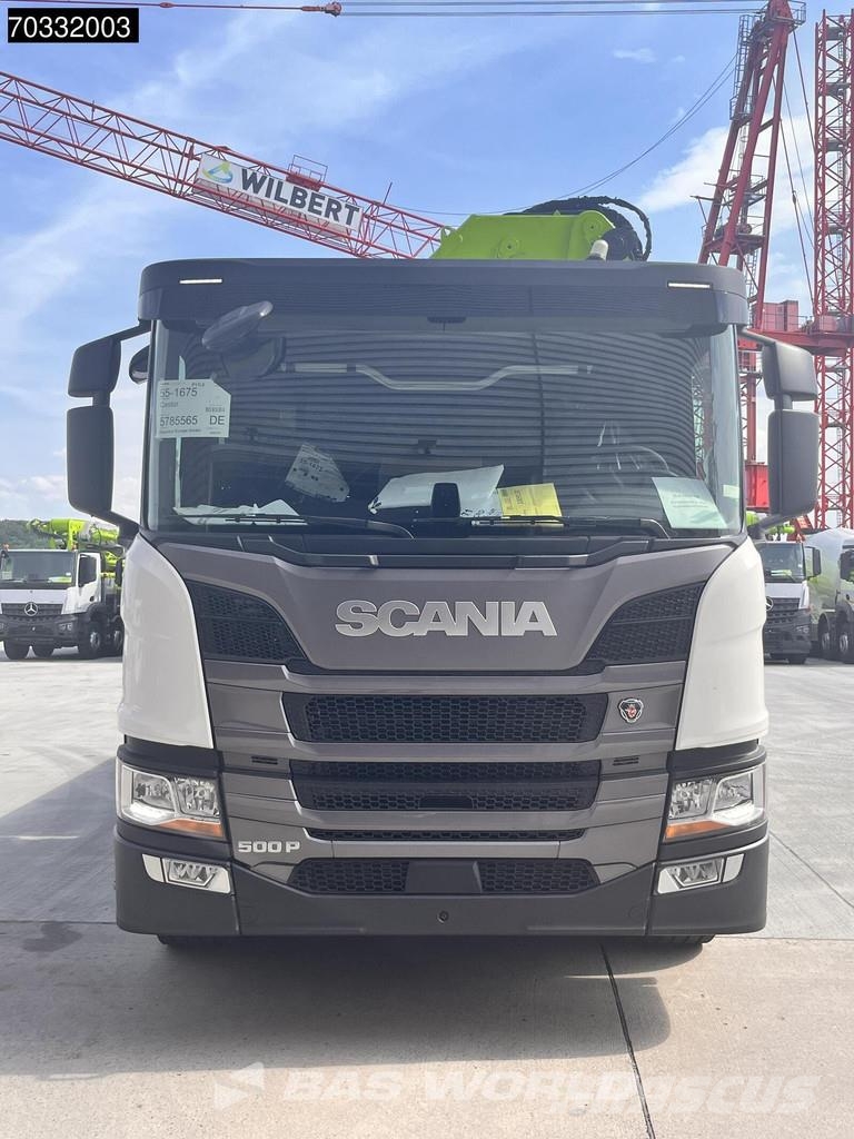 Scania P500 8X4 NEW! Zoomlion ZLK7600V803-2 Crane Kran Re Tovornjaki s kesonom/platojem