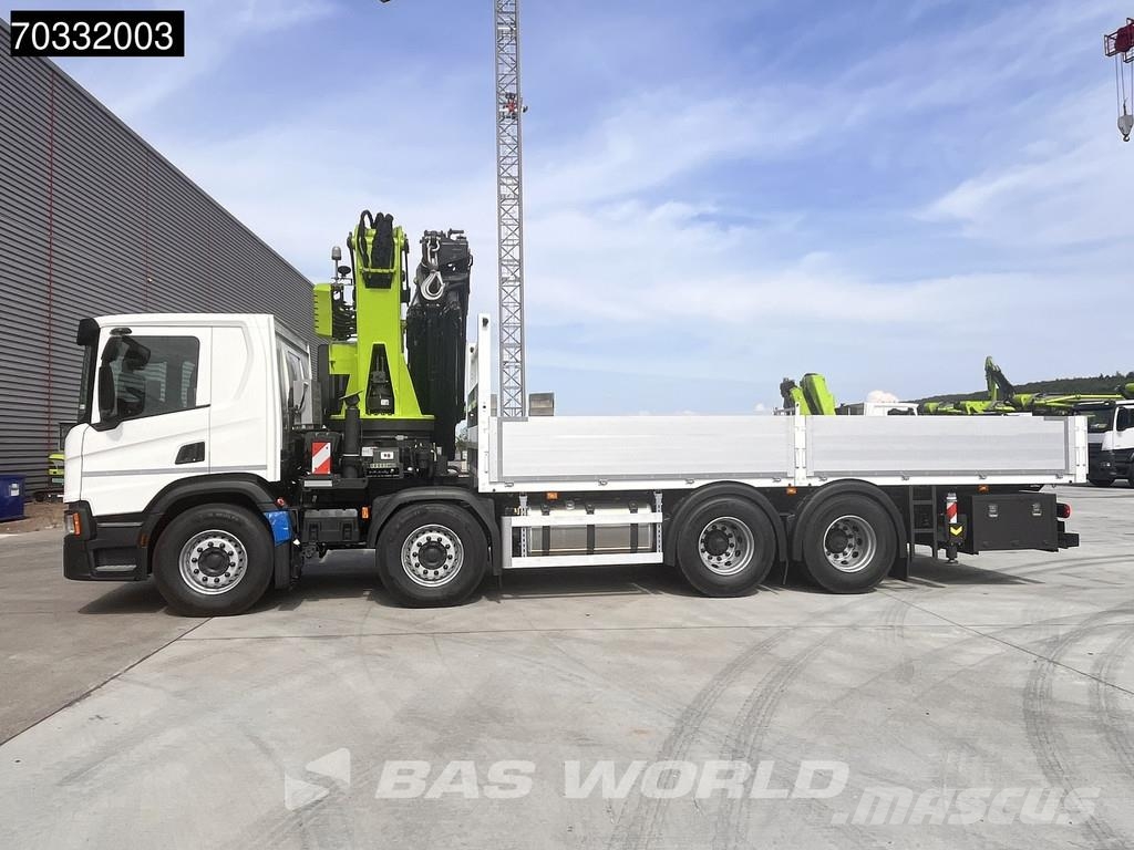 Scania P500 8X4 NEW! Zoomlion ZLK7600V803-2 Crane Kran Re Tovornjaki s kesonom/platojem