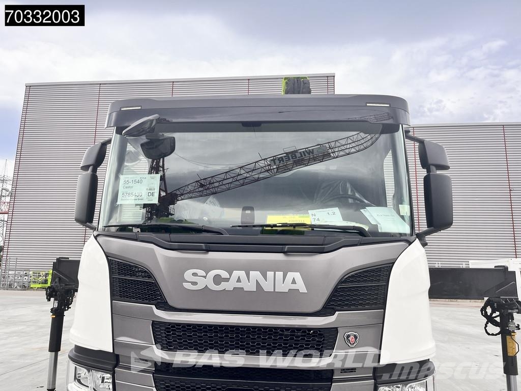 Scania P500 8X4 NEW! Zoomlion ZLK7600V803-2 Crane Kran Re Tovornjaki s kesonom/platojem