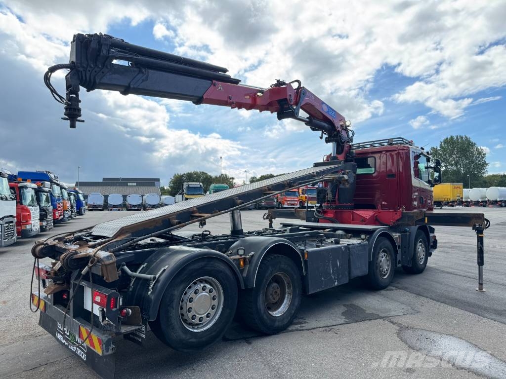 Scania R490 8x2*6 Euro 6 Hejs / Kran HMF 3220 K6 Camiones grúa