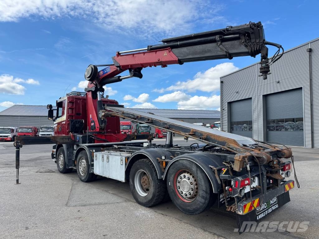 Scania R490 8x2*6 Euro 6 Hejs / Kran HMF 3220 K6 Camiones grúa