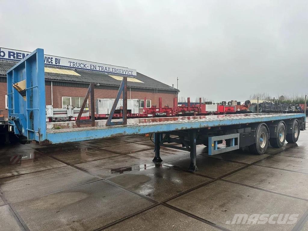 Kwb P-483-STI-H 3 AXLE - BPW - 2 AXLE STEERING Напівпричепи-платформи/бічне розвантаження