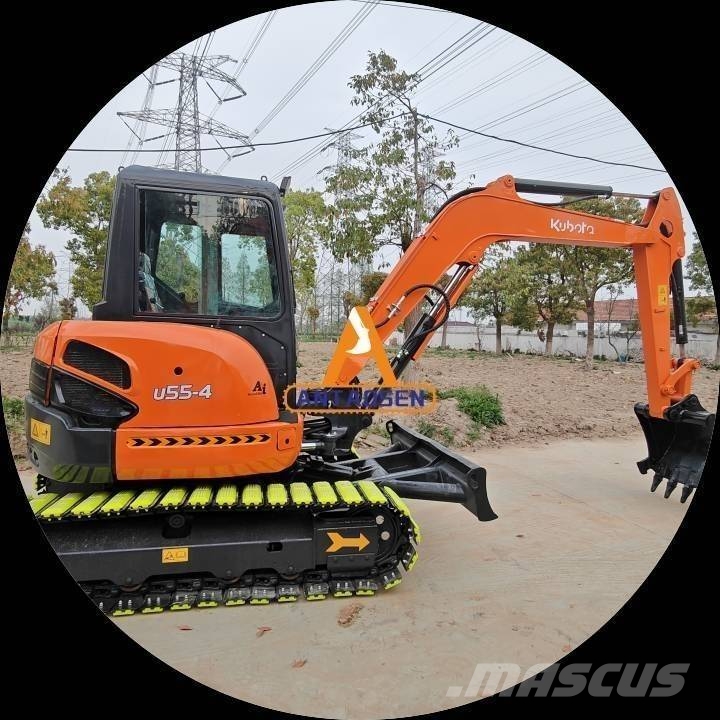 Kubota U 55-4 Mini ekskavatörler, 7 tona dek