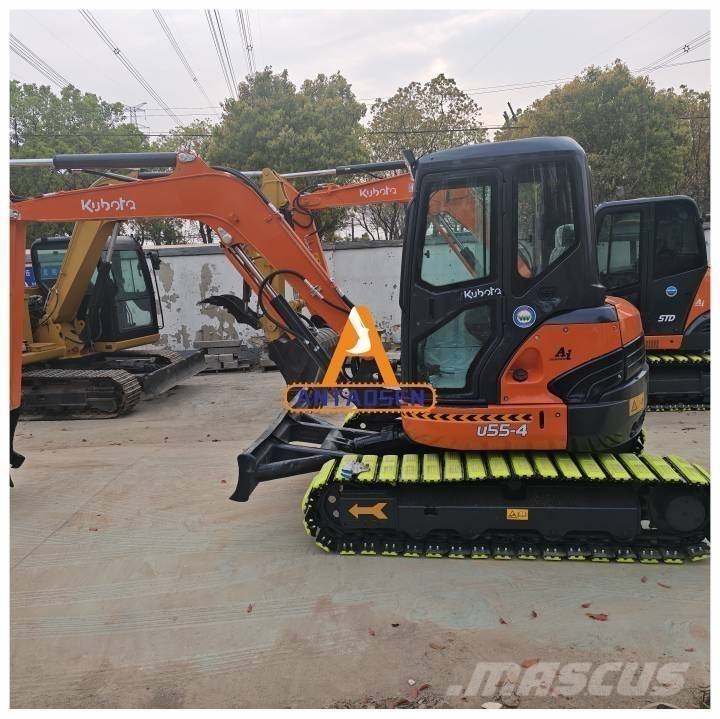 Kubota U 55-4 Mini ekskavatörler, 7 tona dek