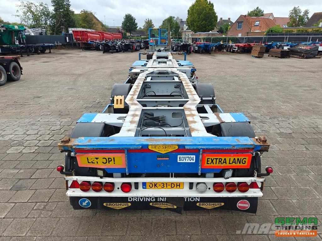 Broshuis 2CONNECT-2+2AKCC Breaker - Dutch Registration - SA Полуприцепы-Контейнеровозы