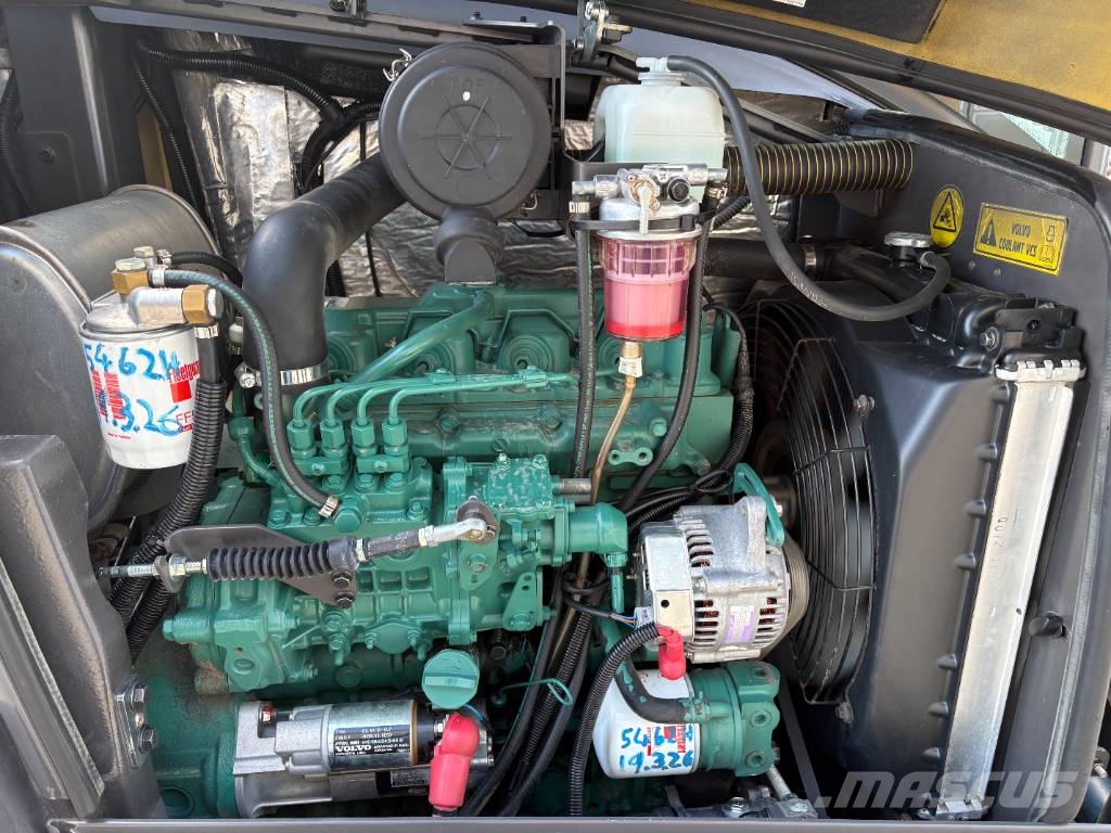 Volvo ECR 50 D Mini kotrók < 7t