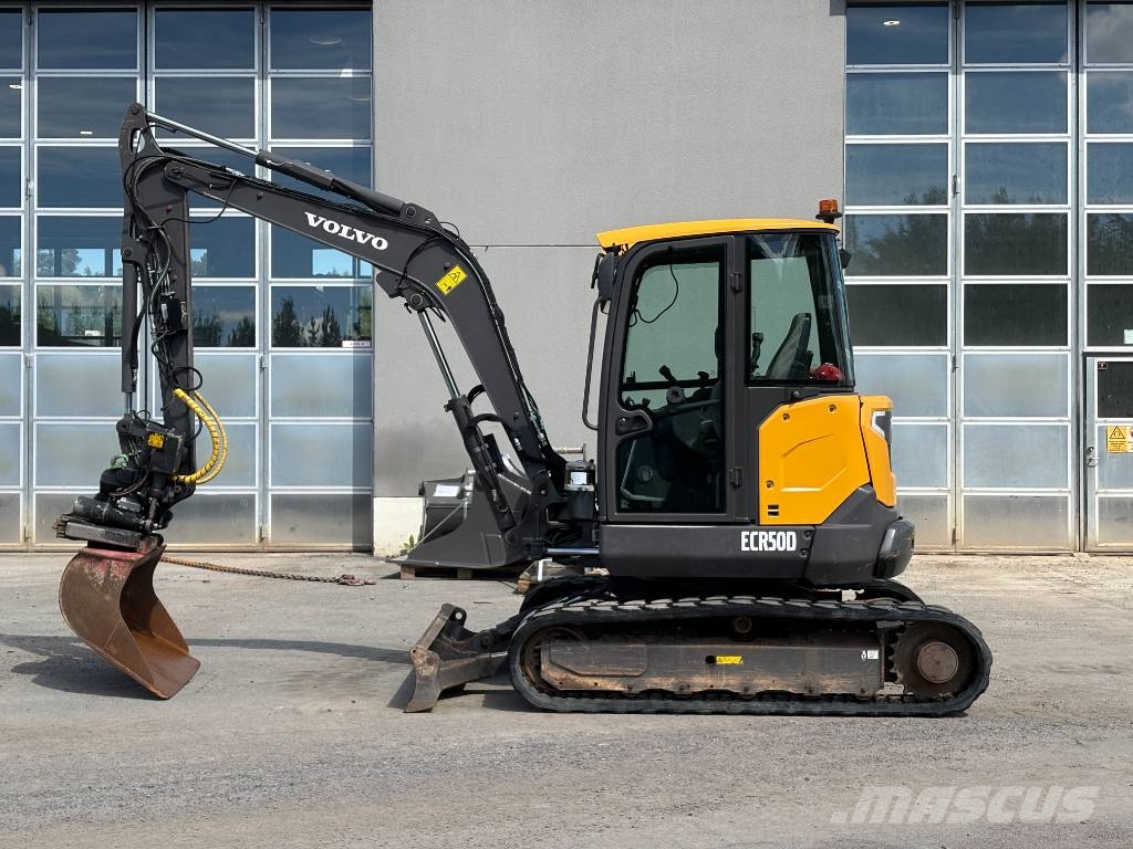 Volvo ECR 50 D Mini kotrók < 7t