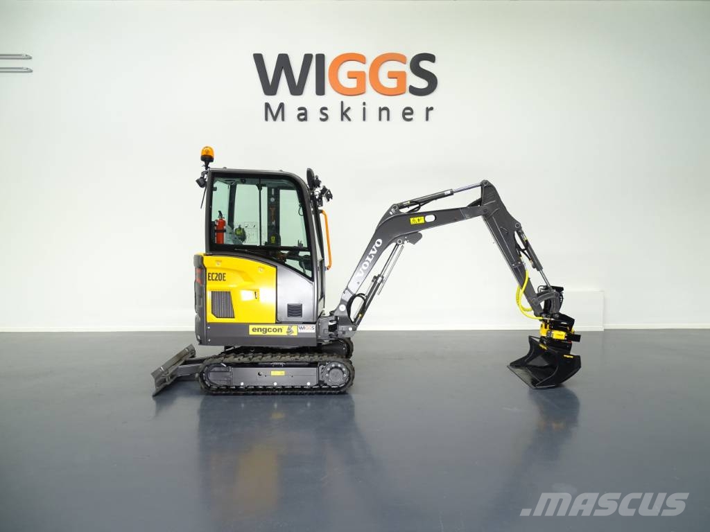 Volvo E20E Minigraafmachines < 7t