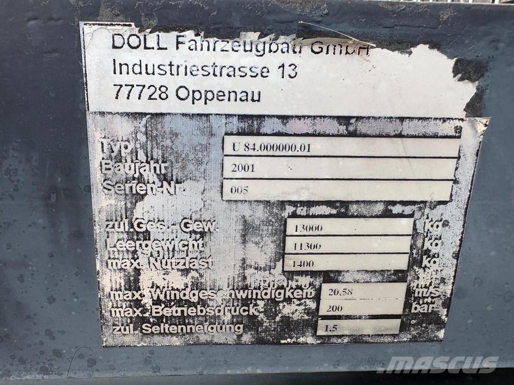 Mercedes-Benz ATEGO 1317 + DOLL AERIAL PLATFORM 10 meters + 3236 Other components