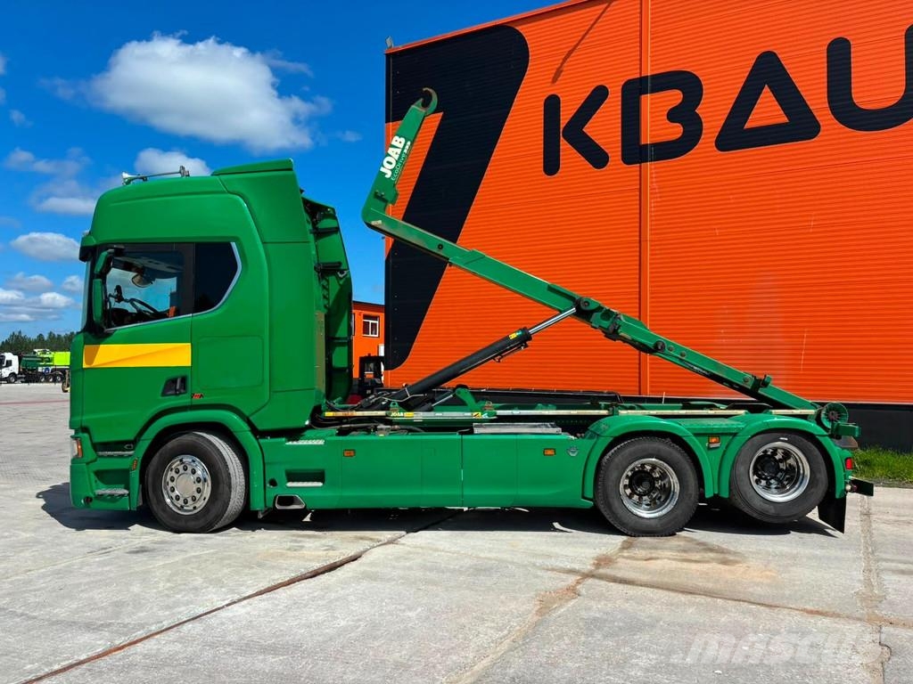 Scania R 650 6x2 JOAB L 21 ton / L=5600 mm / RETARDER Camiones polibrazo