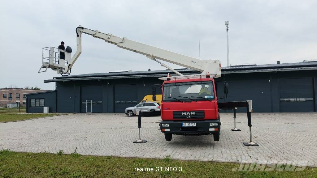 MAN Wumag -15% Podnośnik Wysokościowy Koszowy WYPRZE Автовышки