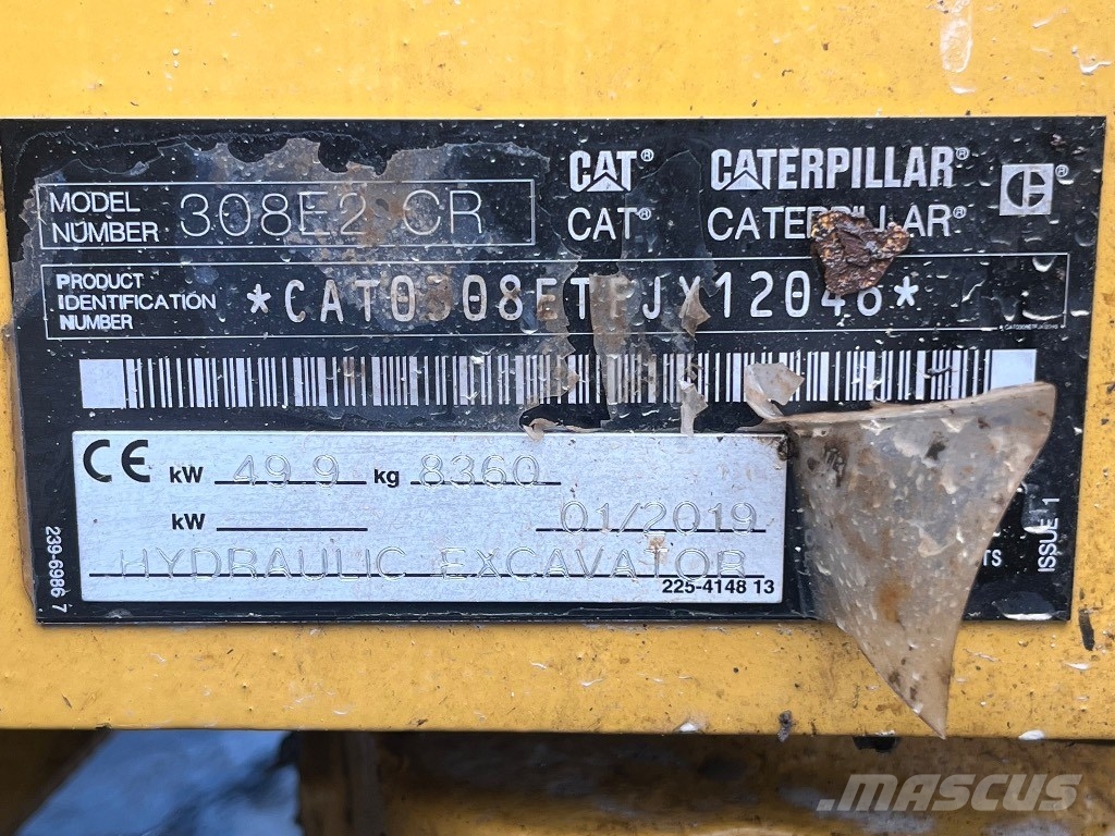 CAT 308 E 2 CR 중형굴삭기 7톤-28톤