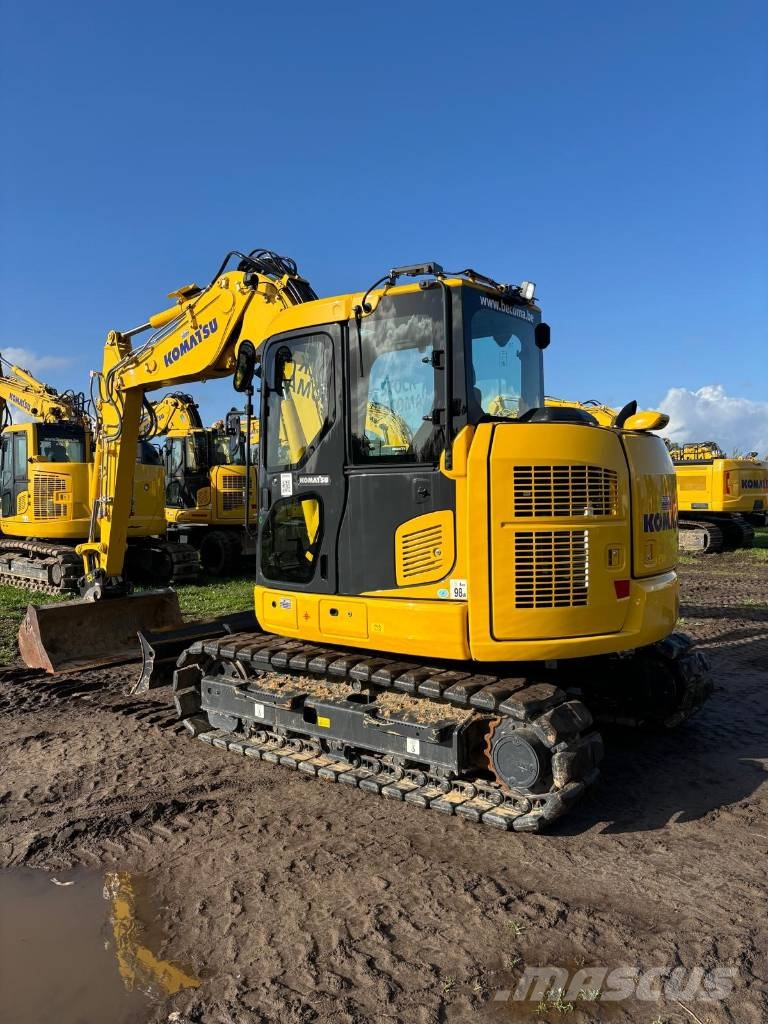 Komatsu PC88MR-11EO TRIPLE Midibagger 7t - 12t