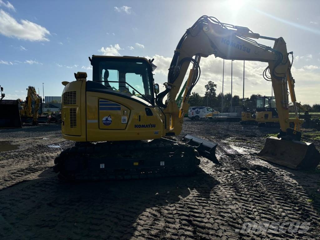 Komatsu PC88MR-11EO TRIPLE Midibagger 7t - 12t
