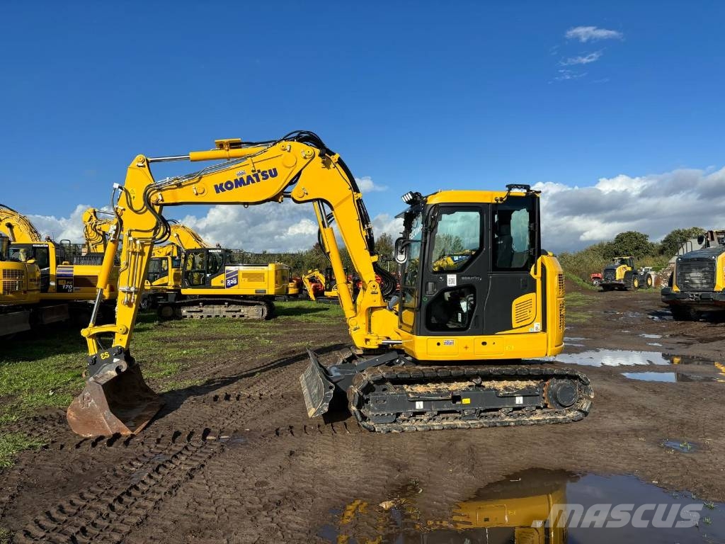 Komatsu PC88MR-11EO TRIPLE Midibagger 7t - 12t