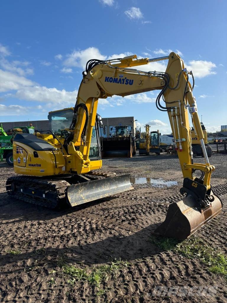 Komatsu PC88MR-11EO TRIPLE Midibagger 7t - 12t