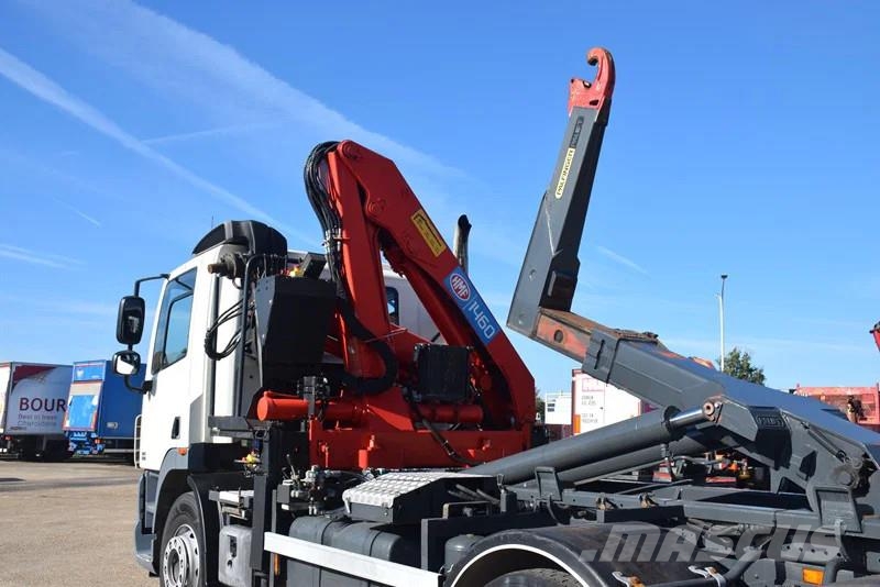 DAF CF 410 +Hooklift Palift 18t. and HMF crane Krokbil