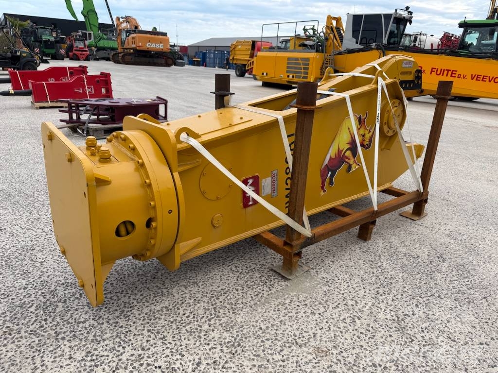  HW Metal Shear HW280 RT Machine weight 22-33 ton 破碎锤