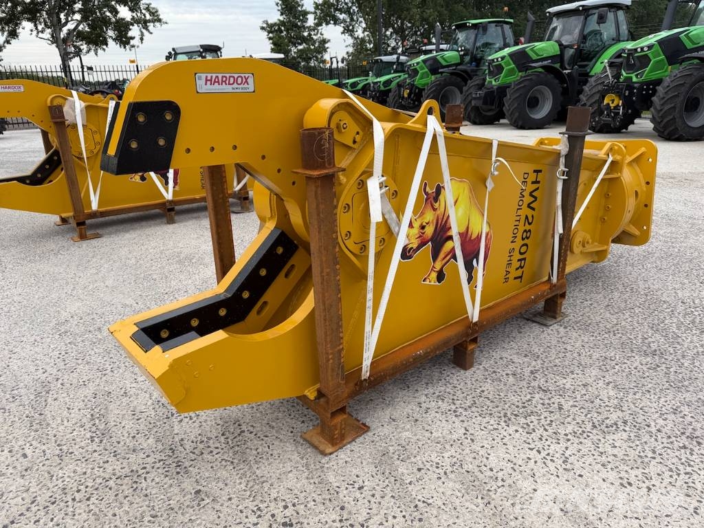  HW Metal Shear HW280 RT Machine weight 22-33 ton 破碎锤