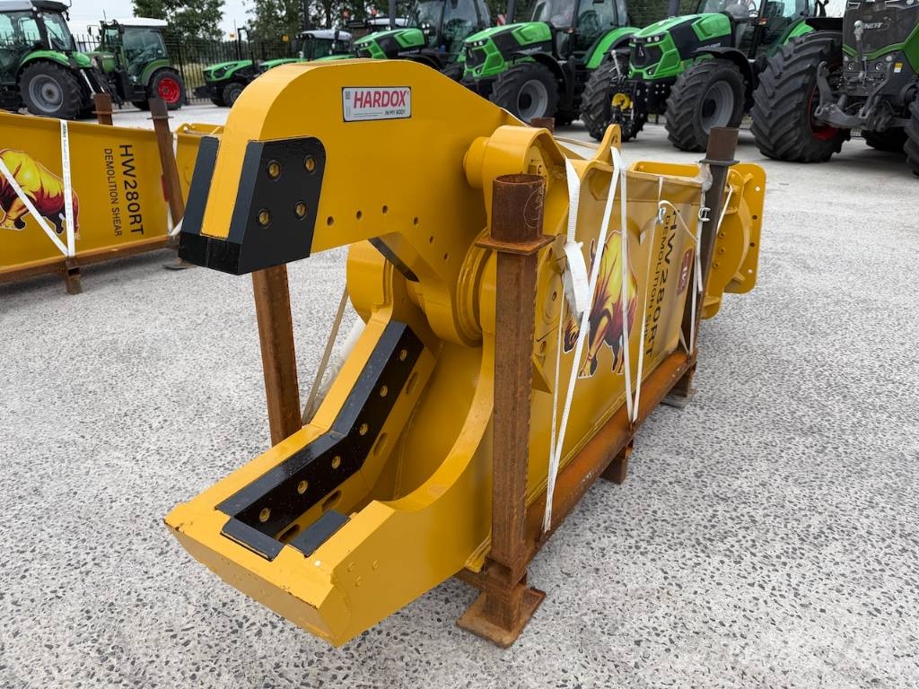 HW Metal Shear HW280 RT Machine weight 22-33 ton 破碎锤