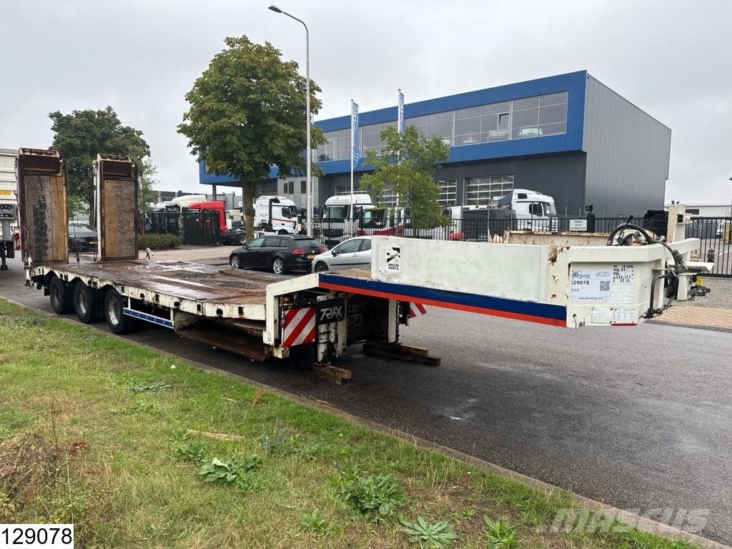 Trax Lowbed 43.000 KG, Winch Diepladers
