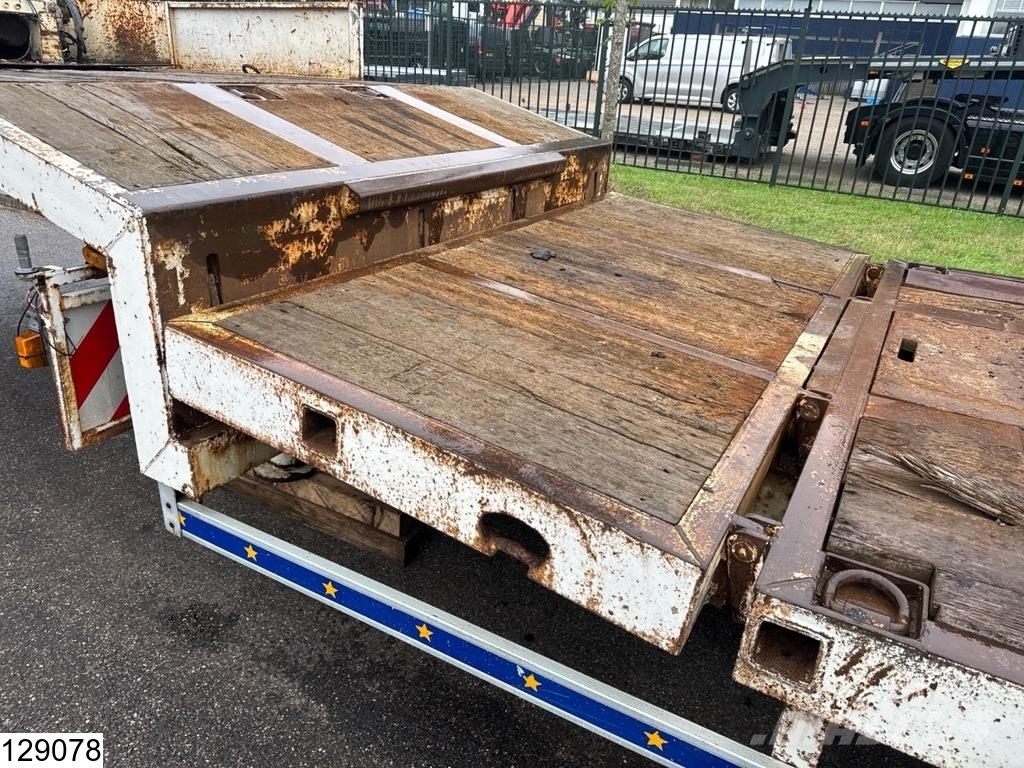 Trax Lowbed 43.000 KG, Winch Diepladers