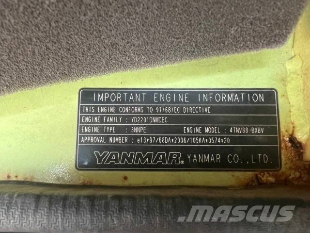 Yanmar VIO40-5B 小型挖掘机