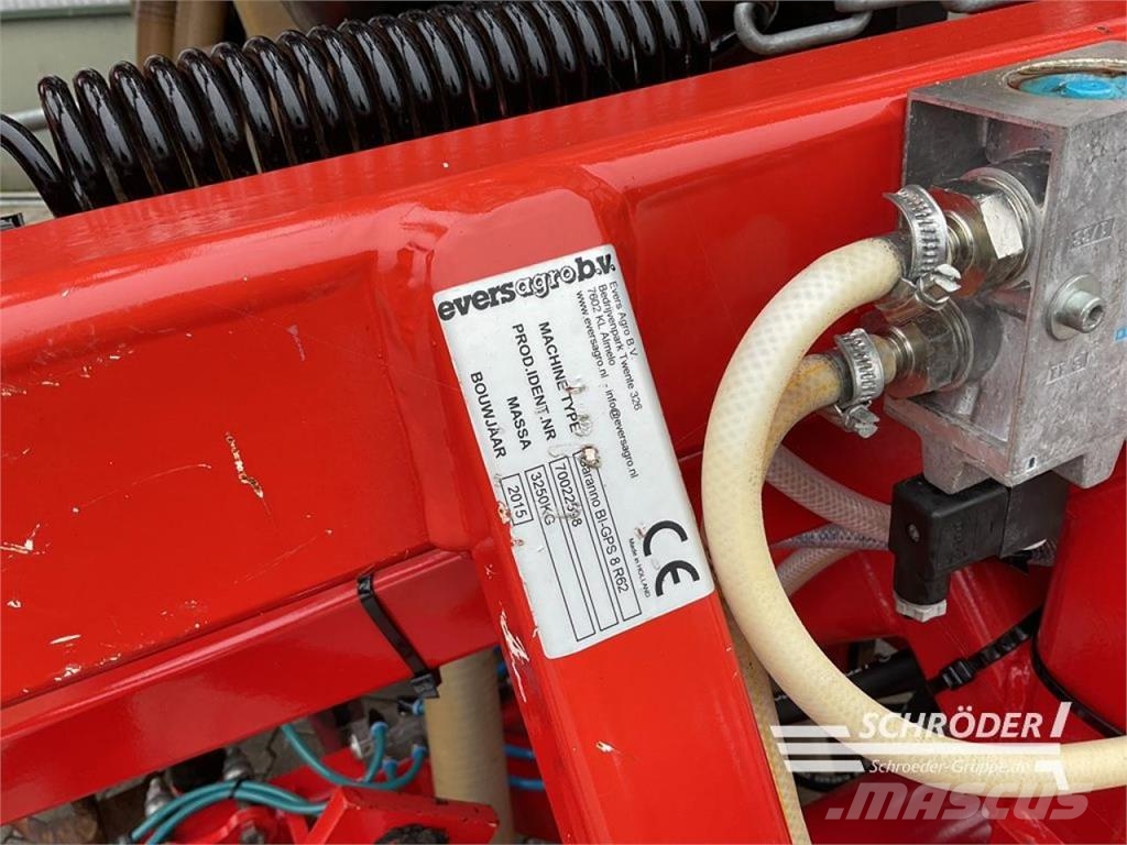 Evers STRIP TILL | GARANNO BI-GPS 8 R62 Rasturači đubriva