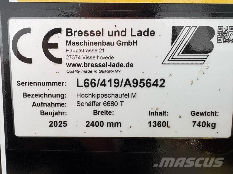 Bressel + Lade Hochkippschaufel Cucharones