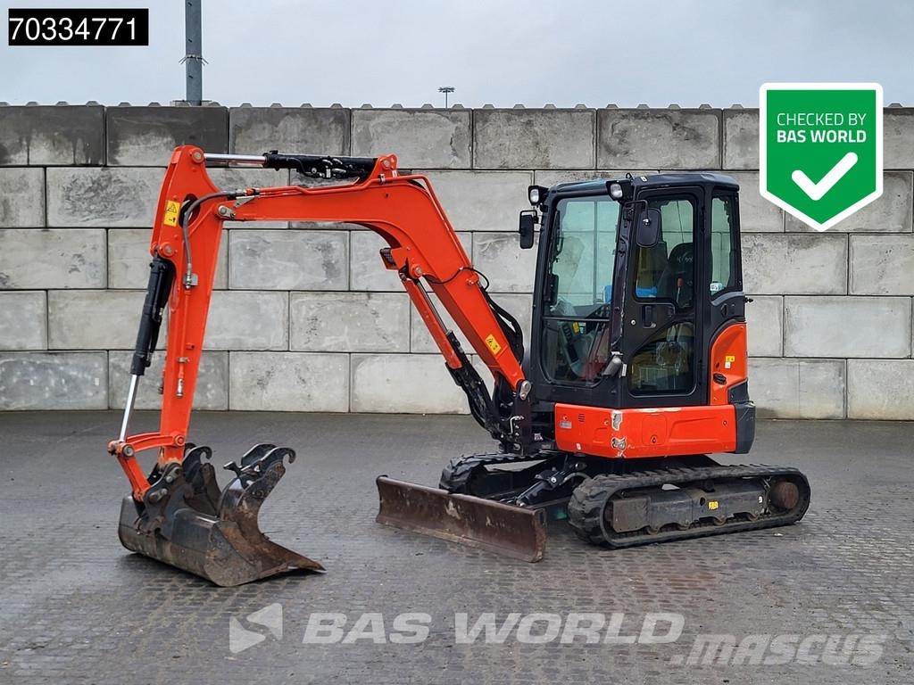 Kubota U36 -4 3 Buckets Minigraafmachines < 7t
