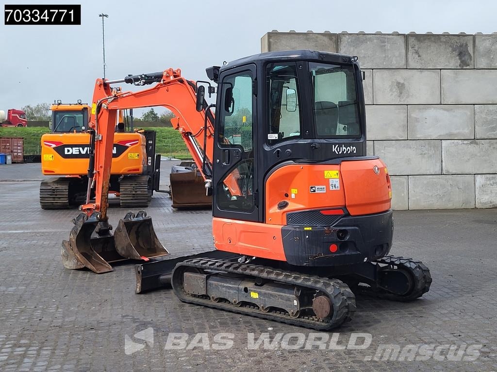 Kubota U36 -4 3 Buckets Minigraafmachines < 7t