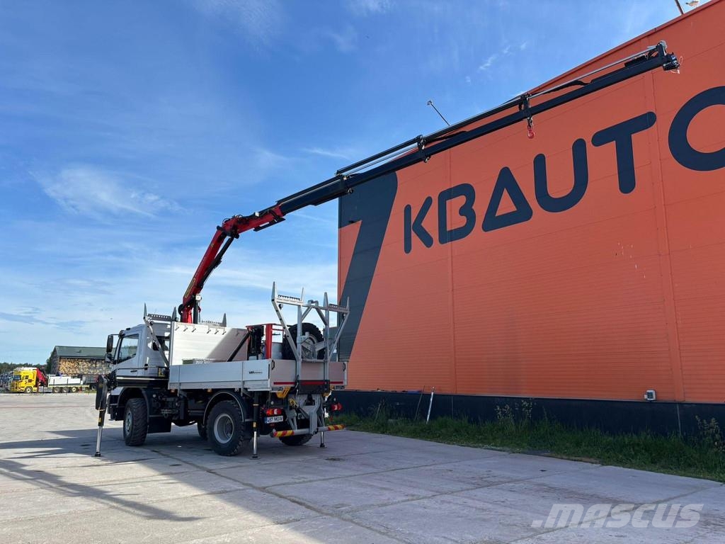 Mercedes-Benz Atego 1321 4x4 PK 10002 / BOX L=3117 mm / FULL STE クレーントラック、ユニック車