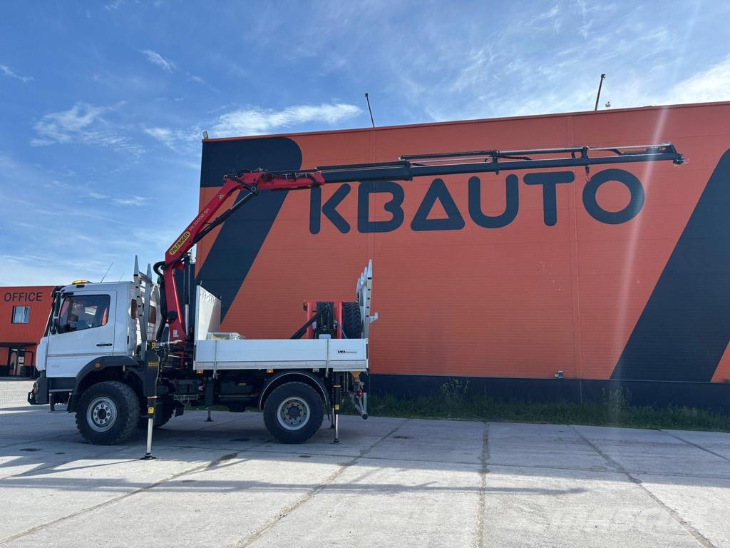Mercedes-Benz Atego 1321 4x4 PK 10002 / BOX L=3117 mm / FULL STE クレーントラック、ユニック車