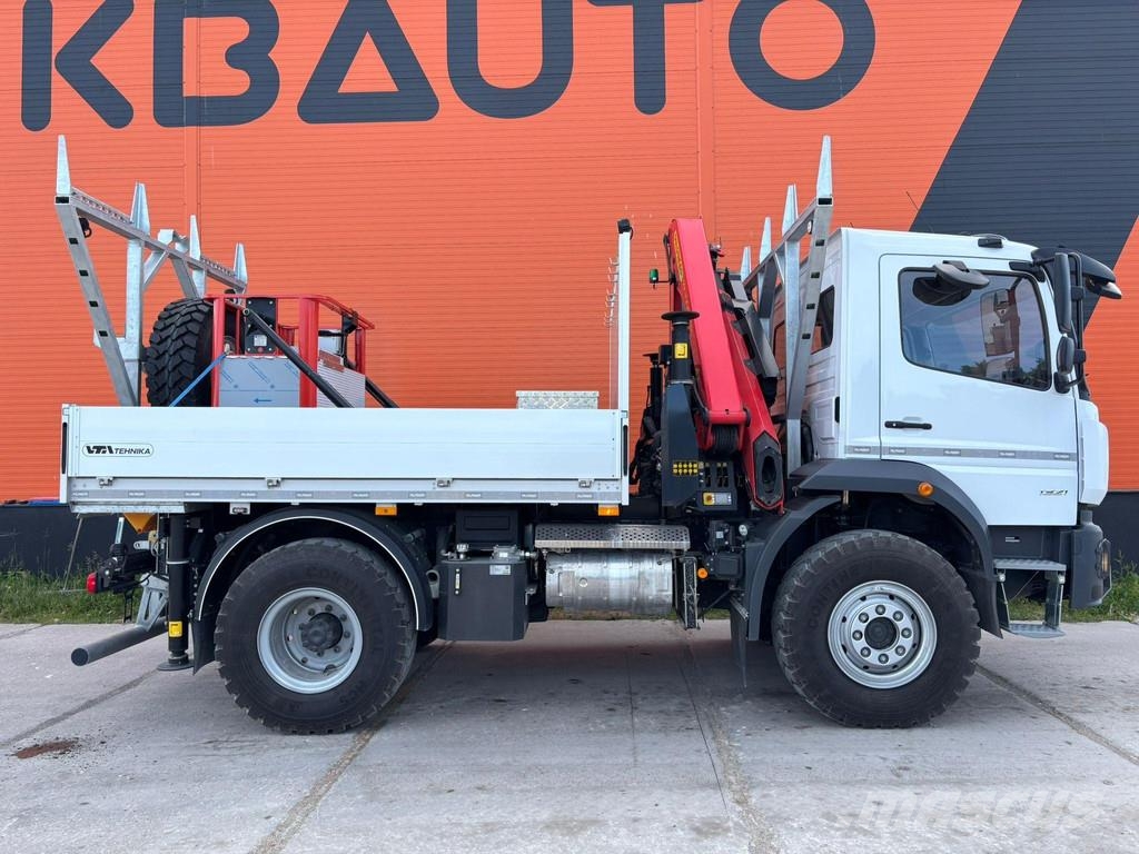 Mercedes-Benz Atego 1321 4x4 PK 10002 / BOX L=3117 mm / FULL STE クレーントラック、ユニック車