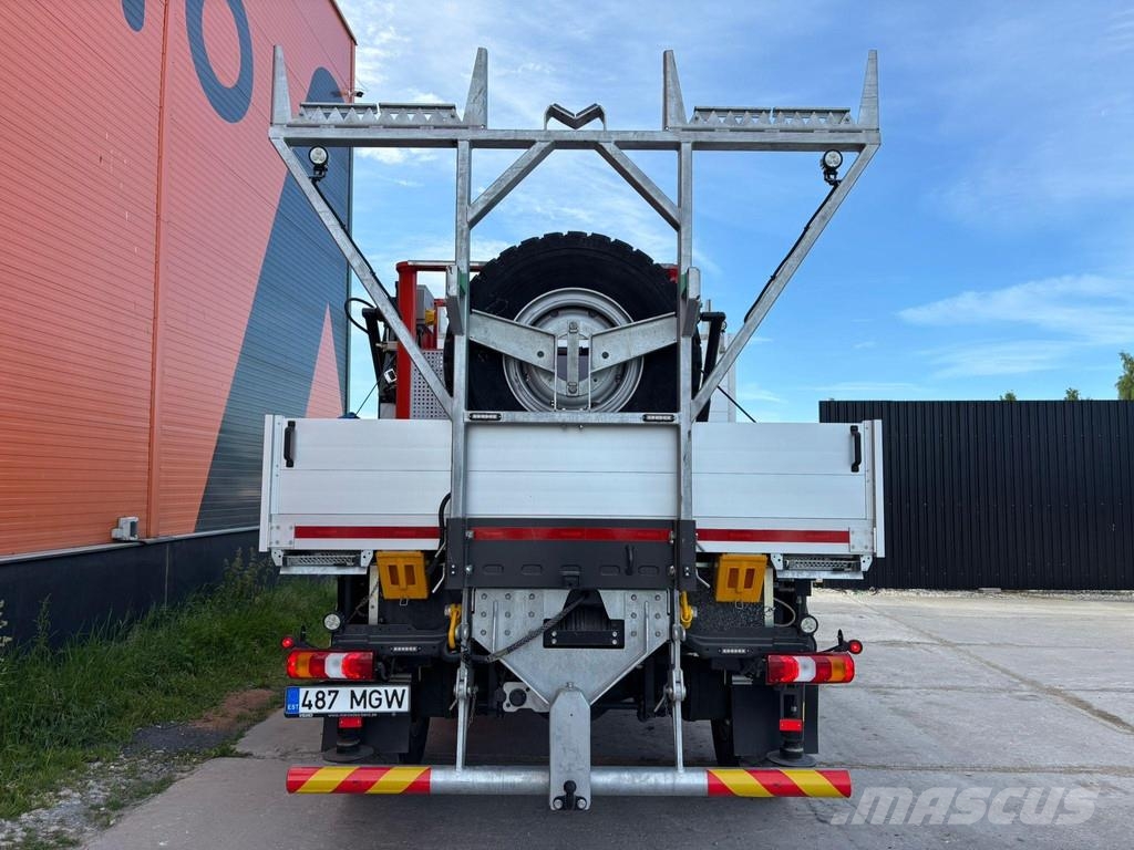 Mercedes-Benz Atego 1321 4x4 PK 10002 / BOX L=3117 mm / FULL STE クレーントラック、ユニック車