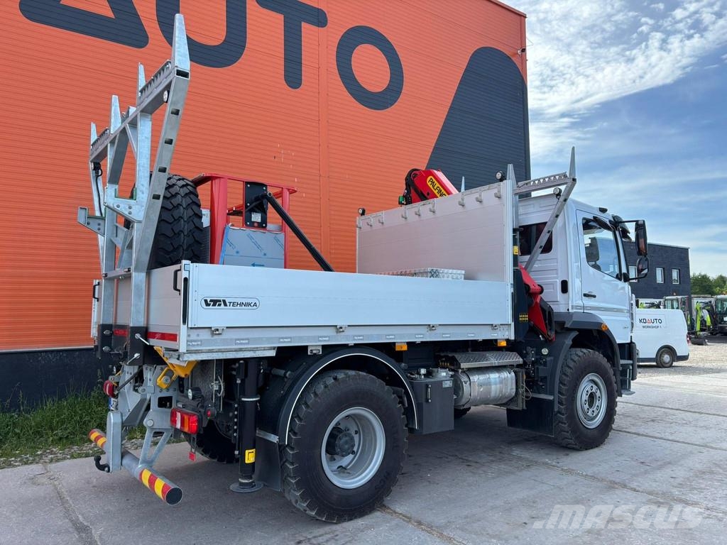 Mercedes-Benz Atego 1321 4x4 PK 10002 / BOX L=3117 mm / FULL STE クレーントラック、ユニック車