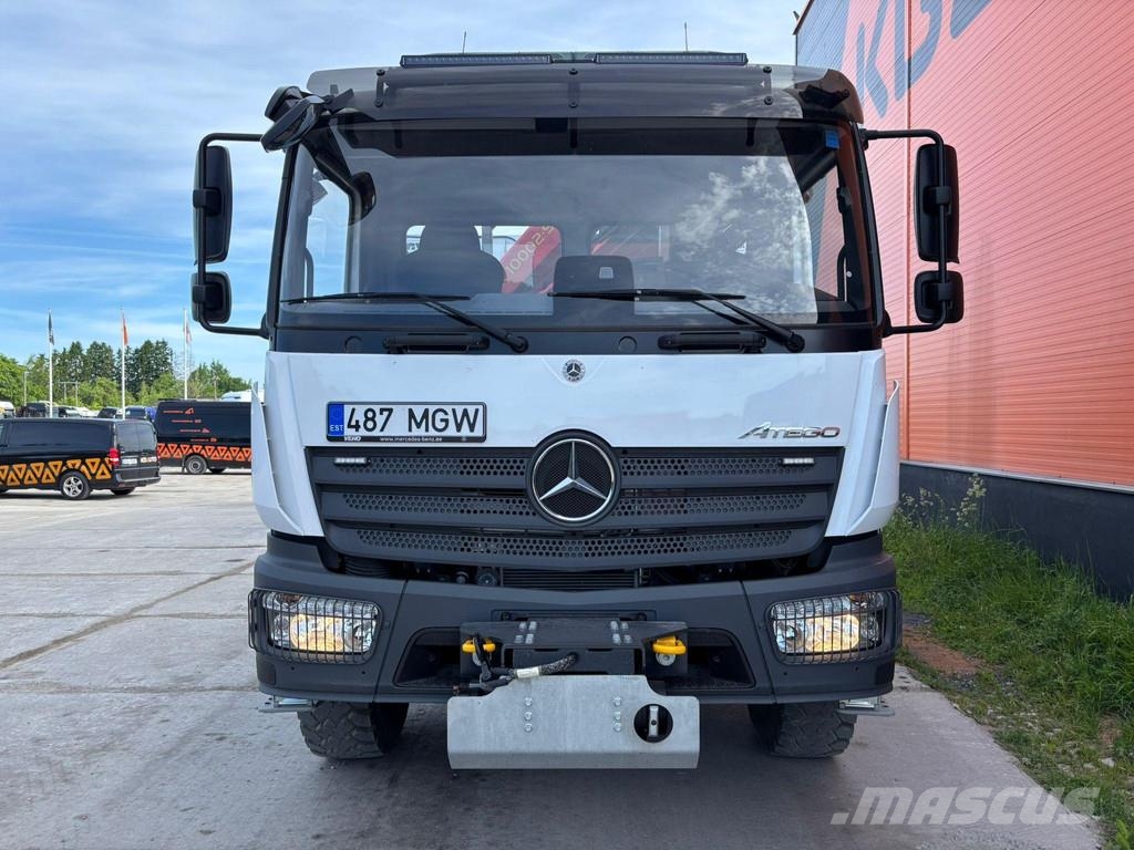 Mercedes-Benz Atego 1321 4x4 PK 10002 / BOX L=3117 mm / FULL STE クレーントラック、ユニック車