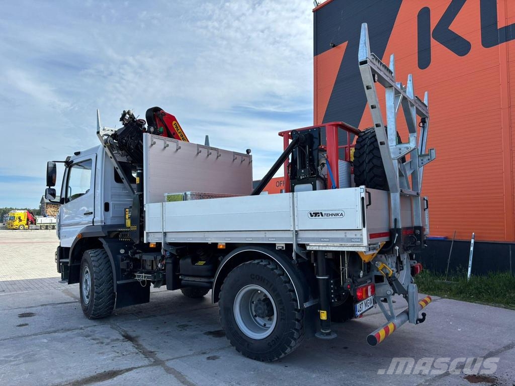 Mercedes-Benz Atego 1321 4x4 PK 10002 / BOX L=3117 mm / FULL STE クレーントラック、ユニック車